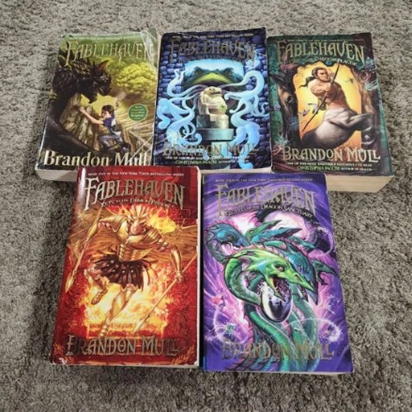 Fablehaven Complete Series Book Lot By Brandon Mull - Picture 1 of 3